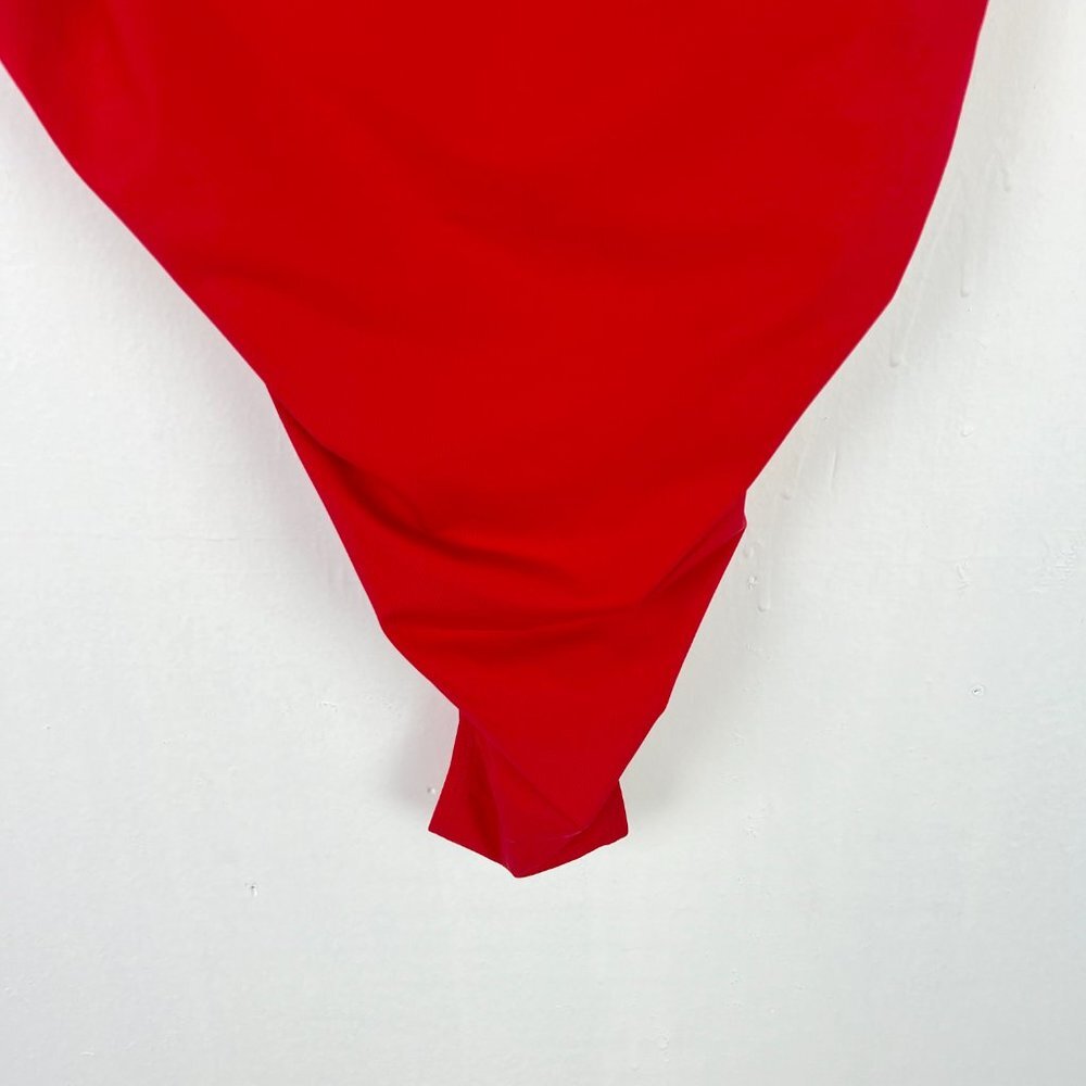 NWT Andie Swim The Paloma One Piece Swimsuit Flat Cherry Red Size XS TALL XST - Picture 4 of 11